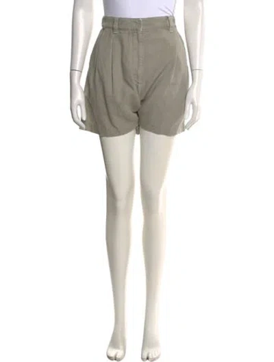 Pre-owned Brunello Cucinelli Mini Shorts W/ Tags In Green