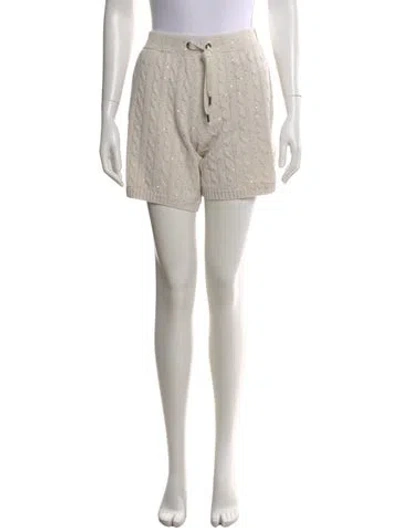 Pre-owned Brunello Cucinelli Mini Shorts W/ Tags In Neutral