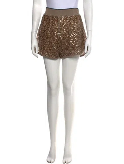 Pre-owned Brunello Cucinelli Mini Shorts W/ Tags In Neutral