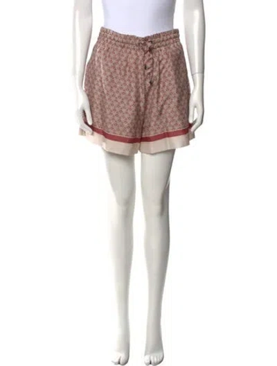 Pre-owned Brunello Cucinelli Mini Shorts W/ Tags In Red