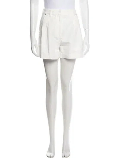 Pre-owned Brunello Cucinelli Mini Shorts W/ Tags In White
