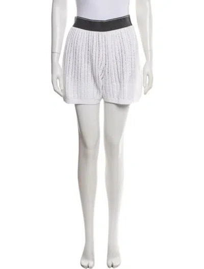 Pre-owned Brunello Cucinelli Mini Shorts W/ Tags In White