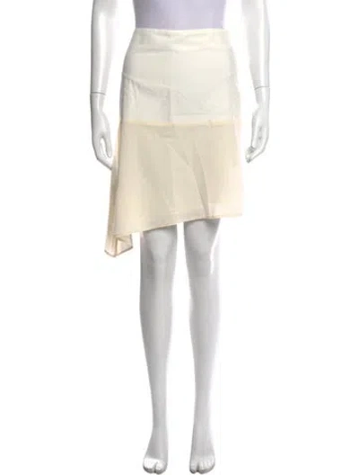 Pre-owned Brunello Cucinelli Mini Skirt In Neutrals