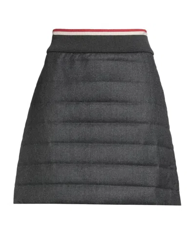 Brunello Cucinelli Mini Skirts In Gray