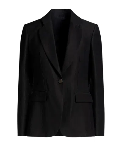 Brunello Cucinelli Minimalist Blazer In Black