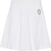 Brunello Cucinelli Women Cotton Mini Skirt In White