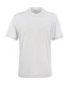 Brunello Cucinelli Slim Fit T-shirt In White