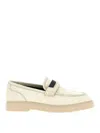 Brunello Cucinelli Beige Monile Loafers