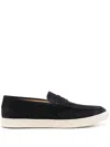 Brunello Cucinelli Moccasin-style Sneakers In Blue