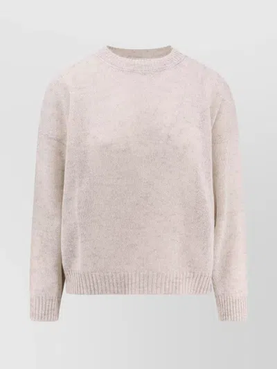 BRUNELLO CUCINELLI MOHAIR AND PAPER YARN SWEATER