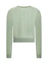 Brunello Cucinelli Mohair And Wool Cable Knit Sweater