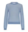 Brunello Cucinelli Mohair Sweater Sweaters And Cardigans In Blue