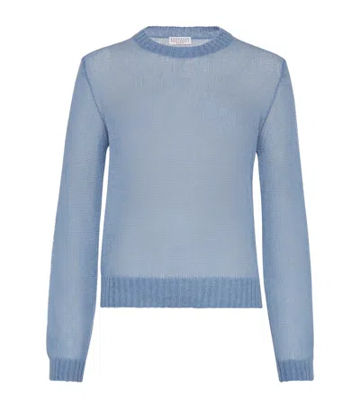 BRUNELLO CUCINELLI MOHAIR-BLEND SWEATER