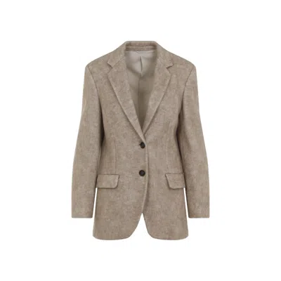 BRUNELLO CUCINELLI BRUNELLO CUCINELLI MOHAIR JACKET