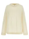 Brunello Cucinelli Mohair Silk Sweater Sweaters And Cardigans White In Neutral