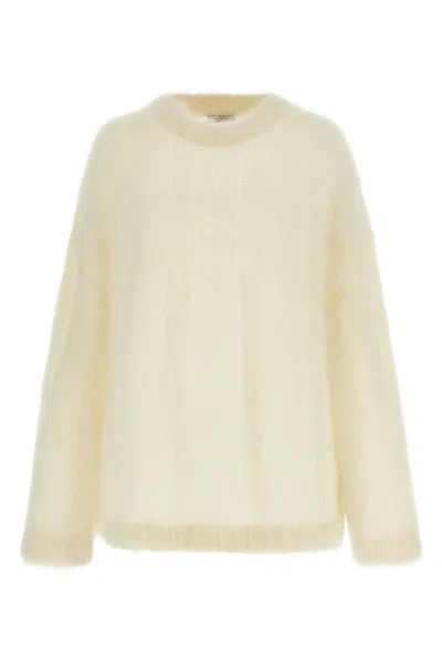 BRUNELLO CUCINELLI MOHAIR SILK SWEATER