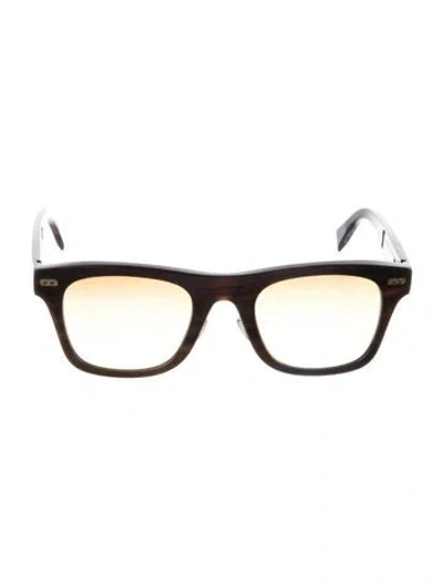 Pre-owned Brunello Cucinelli Momati Square Sunglasses Wayfarer Sunglasses W/ Tags In Black