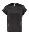 Brunello Cucinelli Cotton T-shirt In Black