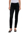 Brunello Cucinelli Monil Chain Straight Leg Jeans In Black In Black