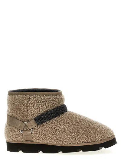 BRUNELLO CUCINELLI BRUNELLO CUCINELLI 'MONILE' ANKLE BOOTS