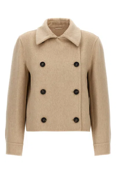BRUNELLO CUCINELLI BRUNELLO CUCINELLI MONILE CASHMERE COAT