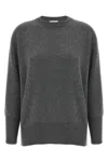 Brunello Cucinelli Cashmere Crew Neck Sweater In Gray