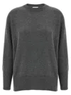 Brunello Cucinelli Monile Cashmere Sweater Sweaters And Cardigans Gray