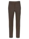 Brunello Cucinelli Cotton Pants With Button And Pockets