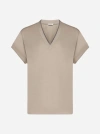 Brunello Cucinelli T-shirt In Beige