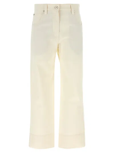 BRUNELLO CUCINELLI MONILE CROP PANTS