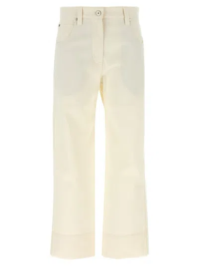 BRUNELLO CUCINELLI BRUNELLO CUCINELLI MONILE CROP PANTS