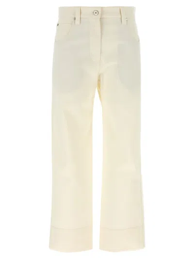 BRUNELLO CUCINELLI BRUNELLO CUCINELLI MONILE CROP PANTS