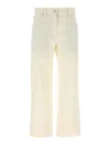 Brunello Cucinelli Monile Crop Pants In Neutral
