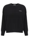 Brunello Cucinelli Cropped Sweater With Crew Neck And Decorative Detail In Black