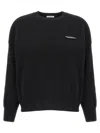 Brunello Cucinelli Cropped Sweater With Crew Neck And Decorative Detail In Black