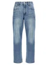 Brunello Cucinelli 'monile' Denim Jeans In Blue