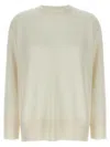 Brunello Cucinelli Monili-chain Cashmere Sweater In Neutral