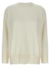 Brunello Cucinelli Monili-chain Cashmere Sweater In Neutral