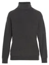 Brunello Cucinelli Cashmere Turtleneck Sweater In Gray