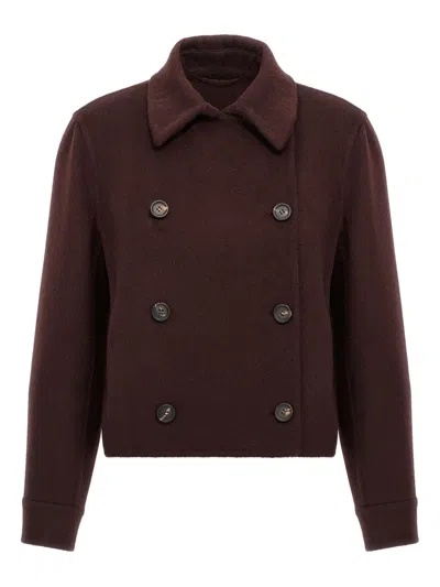 Brunello Cucinelli Monile Double-breasted Cashmere Jacket