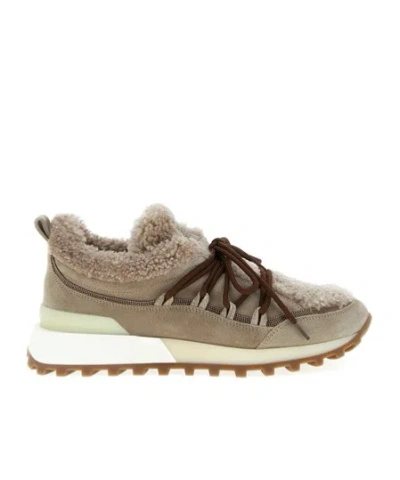 BRUNELLO CUCINELLI BRUNELLO CUCINELLI MONILE EMBELLISHED SNEAKERS