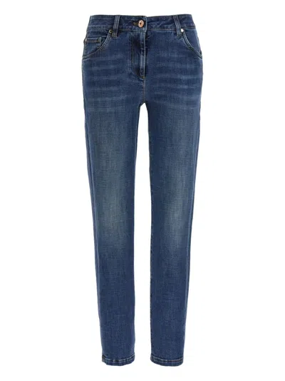 BRUNELLO CUCINELLI MONILE FIVE-POCKET JEANS