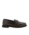 Brunello Cucinelli Leather Loafers Featuring Fringe Detail