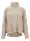 Brunello Cucinelli Monile Sweater, Cardigans Beige In Beige