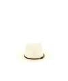 Brunello Cucinelli Monile Hat Decorative Band Pinched Crown In Sand
