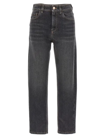 Brunello Cucinelli Jeans In Black