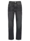 Brunello Cucinelli Monili-detail Cotton Jeans