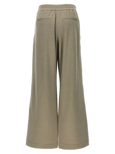 Brunello Cucinelli 'monile' Joggers In Beige