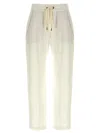 Brunello Cucinelli Monile Joggers Pants White In White