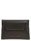 Brunello Cucinelli Clutch Bag Leather Chain Strap
